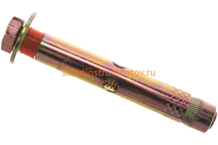 Болт анкерный с пластиковым кольцом 15 шт. (16х110 мм; М12) ЗУБР 4-302312-12-110