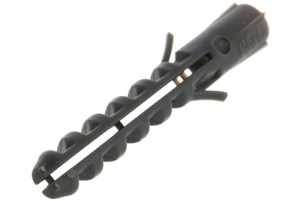 Дюбель распорный "ЕВРО" полипропиленовый 1000 шт. (6х40 мм) ЗУБР 301010-06-040