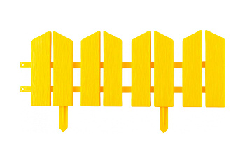 Декоративный бордюр Grinda Летний сад 16x300 см желтый 422225-Y