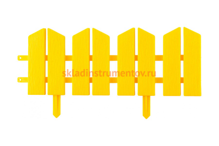 Декоративный бордюр Grinda Летний сад 16x300 см желтый 422225-Y