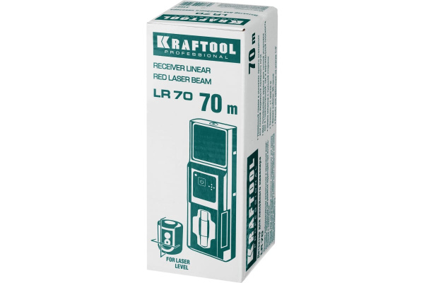 Детектор для линейного нивелира KRAFTOOL LR 70 34607