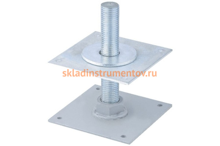 Регулируемый по высоте анкер СИБРТЕХ ARH 150 -24, цинк 46565