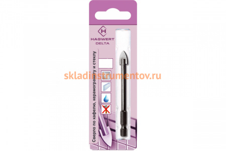 Сверло по стеклу 3 мм HAGWERT 576003