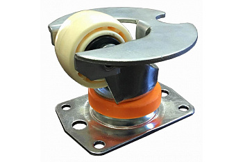 Колесо нейлоновое с нейлоновой пылезащитой CARGO CASTER 57 мм MFK-TORG 2820-02-T