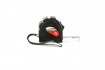 Рулетка 3 м х 16 мм Black MATRIX 31013