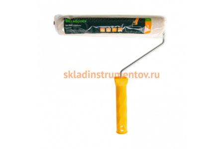 Валик Сибртех Лаки, 250 мм, ворс 5 мм, D - 36 мм, D ручки - 6 мм, велюр 80243