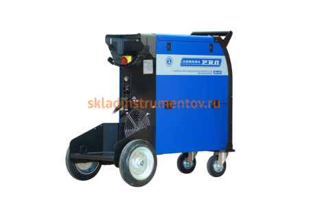 Инверторный сварочный синергетический полуавтомат с воздушным охлаждением AuroraPRO SKYWAY 350 DUAL PULSE 19109