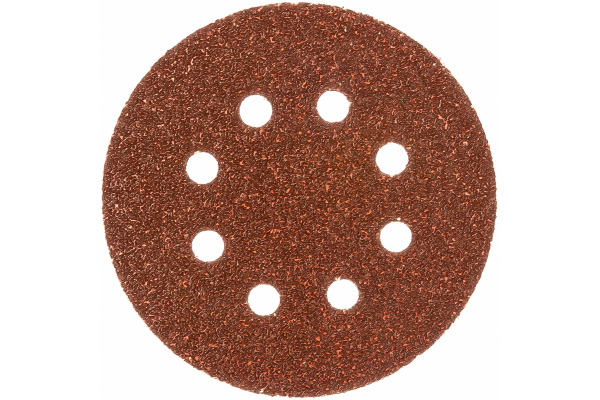 Круг шлифовальный универсальный 5 шт. (125 мм; Р40) "МАСТЕР" Зубр 35562-125-040