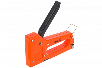 Мебельный пластиковый степлер со скобами 100 шт, тип скобы 53, 4-8 мм SPARTA 42001