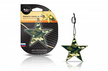 Подвесной ароматизатор Airline Звезда французская ваниль AFZV006