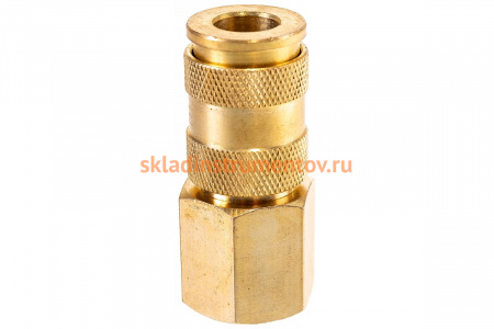 Быстроразъем пневматический с клапаном - внутренняя резьба 1/2 ROCKFORCE RF-BSE1-4SF