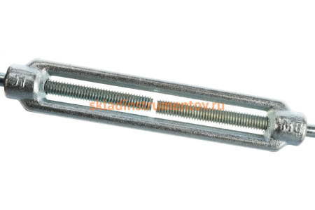 Талреп крюк-крюк DIN 1480 (М6; ТФ6) Зубр 4-304366-06 Талреп крюк-крюк DIN 1480 (М6; ТФ6) Зубр 4-304366-06