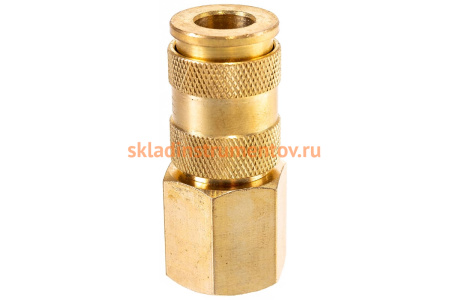 Быстроразъем пневматический с клапаном - внутренняя резьба 1/2 ROCKFORCE RF-BSE1-4SF