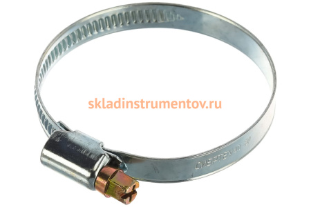 Металлический хомут СИБРТЕХ 40-60 мм 50 шт ширина 9 мм 47562