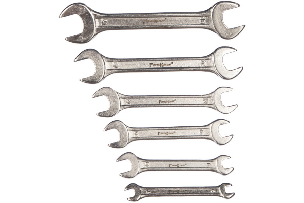 Набор гаечных рожковых ключей РемоКолор, углеродистая сталь, 6 предметов 43-2-516