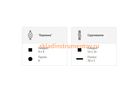 Инструмент для изготовления корзин Blacksmith M04B-KR