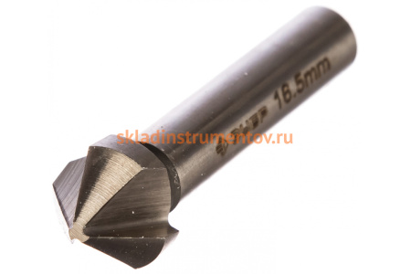 Зенкер конусный (16.5х60 мм; М8) по металлу для дрелей Зубр 29730-8