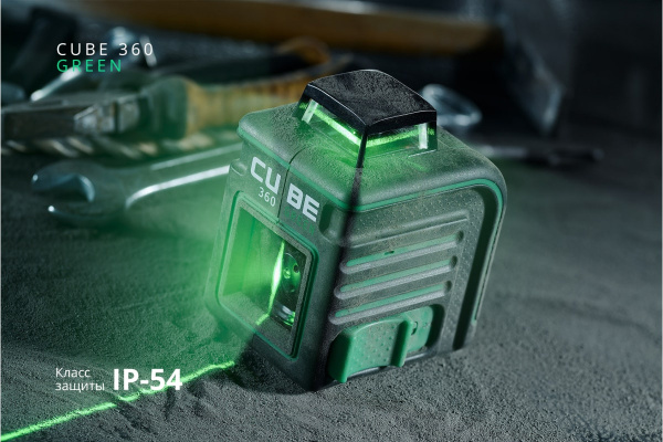 Лазерный уровень ADA CUBE 360 Green Ultimate Edition А00470