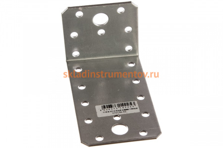 Крепежный уголок Зубр МАСТЕР асимметричный 55х50х90мм 1шт 310156-55