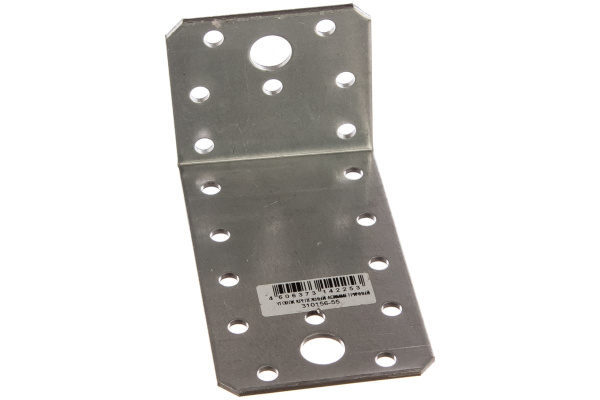 Крепежный уголок Зубр МАСТЕР асимметричный 55х50х90мм 1шт 310156-55