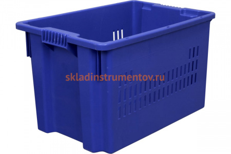 Ящик Тара.ру 600х400х350 мм, синий 07736