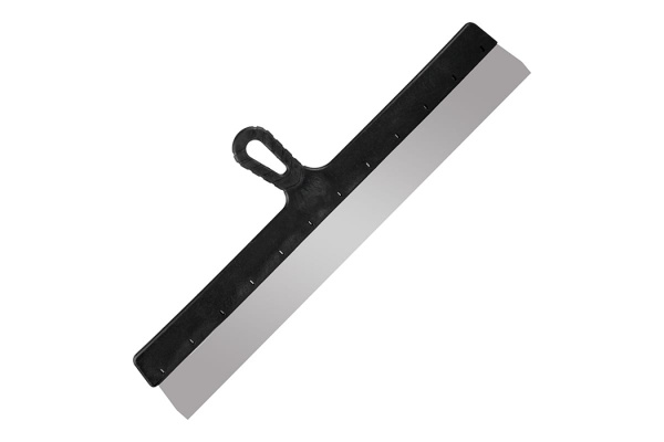 Фасадный шпатель РемоКолор ГОСТ, прямой, пружинная сталь 65Г, лакированное полотно, 600мм, 12-5-760