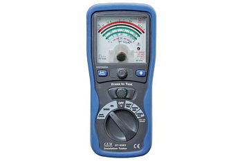 Аналоговый тестер изоляции и электропроводимости СЕМ DT-5503 480489