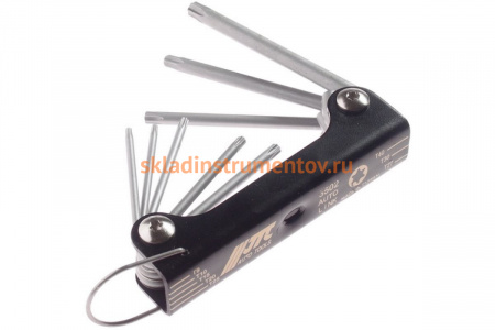 Набор складных ключей TORX T9-T40 8шт JTC-3502