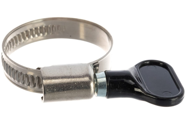 Обжимной хомут QUATTRO ELEMENTI 20-35 мм нержавеющая сталь с ключом 2 шт 642-234