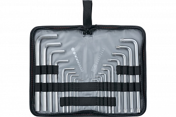 Набор удлиненных имбусовых ключей HEX-TORX, 18шт, HEX 1.5-10мм, T10-T50, CrV, сатин MATRIX 12315