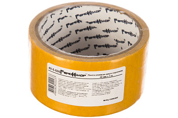 Клейкая двухсторонняя лента РемоКолор тканевая основа, 48 мм х 5 м, 170 мкм 49-5-505