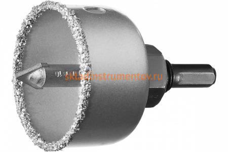 Коронка-чашка в сборе с державкой и сверлом (51х25 мм) ЗУБР 33360-051_z01