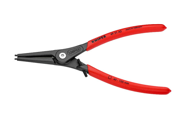 Прецизионные щипцы для стопорных колец 225 мм KNIPEX KN-4931A3