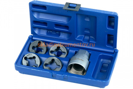 Набор для восстановления резьбы на колёсных шпильках DAF / IVECO / MAN / RENAULT / VOLVO / MERCEDES, кейс, 5шт МАСТАК 352-00001C