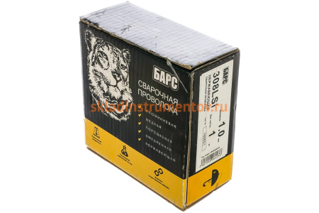 Проволока сварочная нержавеющая (1.0 мм; кассета 1 кг; СВ-08Х19Н9Т) 308LSi БАРС