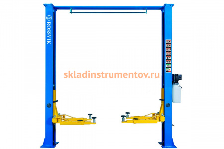 Двухстоечный автоподъемник ROSSVIK с верхней синхронизацией V2-4LH/380B