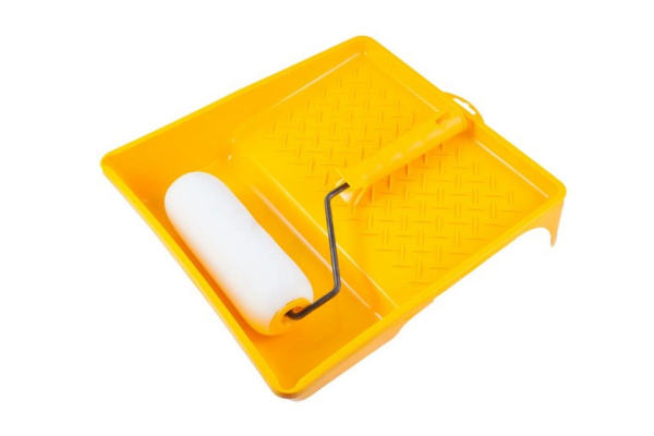 Набор малярный: валик Мольтопрен 180 мм, кювета 330x350 мм РемоКолор 04-1-122