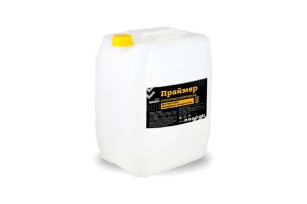 Праймер Бизон грунтовка битумная, канистра 20 л 902020