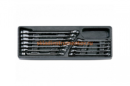 Набор комбинированных ключей AIST с храповым механизмом 12 (33) предметов 0-0011612H 00-00017688