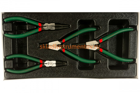 Набор съемников стопорных колец в ложементе Hans TT-11