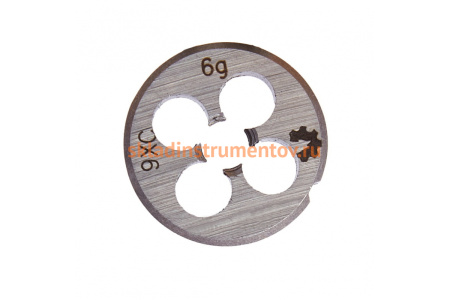 Метрическая плашка WOLFSTAR М8,0х0,75 9ХС Гост 9740 dr08075