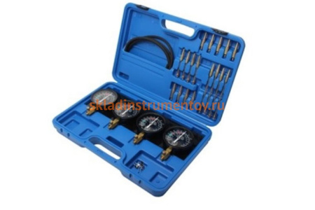 Набор манометров и адаптеров для синхронизации карбюратора ROCKFORCE 23 предмета RF-919G2