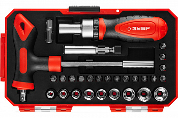 Отвертка с насадками Зубр МАСТЕР 25168-H29