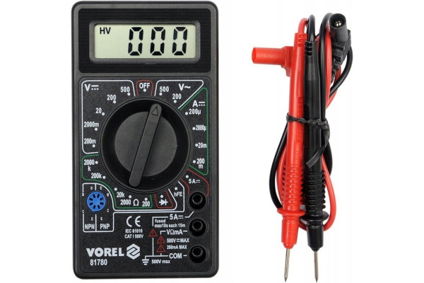 Универсальный цифровой измеритель VOREL 81780