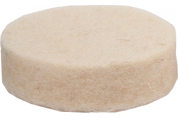 Фетровый круг Зубр d 25x6 мм 1 шт. 35937