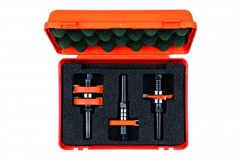 Комплект фрез шип-паз регулируемый (3 шт; 41.2x84.9 мм; хвостовик 12 мм) CMT 900.625.11