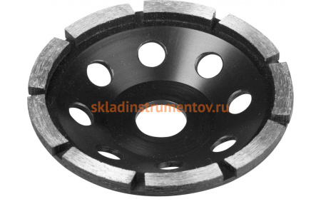 Чашка алмазная однорядная 115 мм ЗУБР Профессионал, 33373-115