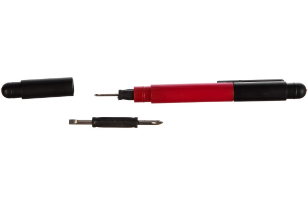 Ручка-отвертка с комбинированными битами для точных работ PH0, PH000; SL1.5, SL3, CrV MATRIX 11598