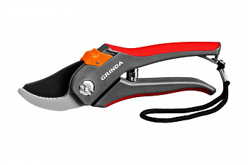Плоскостной секатор с двухкомпонентными рукоятками Grinda G-26 205 мм 8-423102_z02
