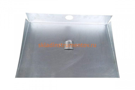 Алюминиевая лопата для снега без черенка Спец Движок 3-бортная, 500х600 мм КПБ-3Б-500